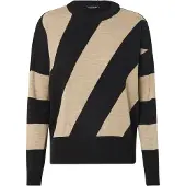 Trendyol Pullover bege / preto