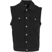 Urban Classics Colete preto denim