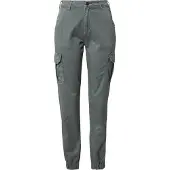Urban Classics Calças cargo ' Ladies High Waist Cargo Pants ' cinzento