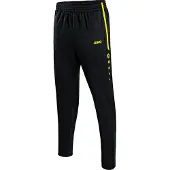 Jako Calças de desporto preto / branco