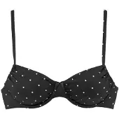 LASCANA Top de biquíni preto