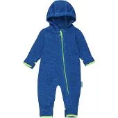 Playshoes Macacão azul / azul noturno / verde claro