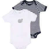 Playshoes Macacão/Body marinho / cinzento / branco