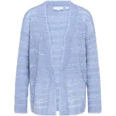 Usha WHITE LABEL Casaco de malha azul claro