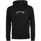 Mister tee Sweatshirt 'Pray' preto / branco
