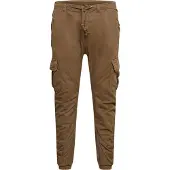 Urban Classics Calças cargo castanho