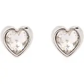 Ted Baker Brincos 'HAN: CRYSTAL HEART EARRING' prata