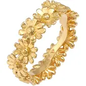 Elli Anel 'Flower' ouro