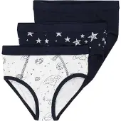 Jacky Cueca azul noturno / branco