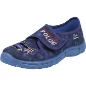 Beck Pantufa 'Polizei' azul