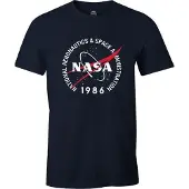 COTTON DIVISION Camiseta De Manga Curta Nasa 1986