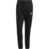 Adidas Calças Afuniladas em Moletão 3-Stripes Essentials