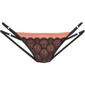LASCANA Tanga rosa / preto