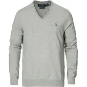 Ralph Lauren Pullover 'LS SF VN PP-LONG SLEEVE-SWEATER' cinzento