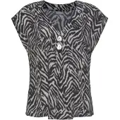LASCANA Blusa preto / branco