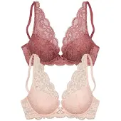 Petite fleur Soutien castanho / rosé