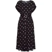 LASCANA Vestido bege / preto