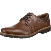 Rieker Sapato com atacadores castanho / castanho escuro
