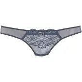 LASCANA Tanga azul escuro