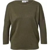 Saint tropez Pullover 'Mila' verde escuro