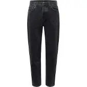Carhartt WIP - Calças - Newel Pant Denim Black Stone Washed para Homem - Tamanho 46 FR - Preto