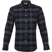 Barbour Camisa 'Betsom' azul escuro / acinzentado / preto