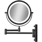 Gillian Jones Espelho De Maquiagem Double-sided Wall Led X10-black