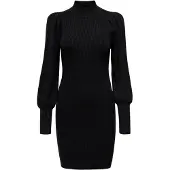 ONLY Vestido de malha 'ONLKatia' preto