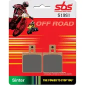SBS Pastilhas De Freio Sinterizadas 519si