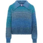 Mymo Pullover marinho / turquesa / azul claro
