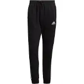 Adidas Calças Afuniladas em Moletão 3-Stripes Essentials