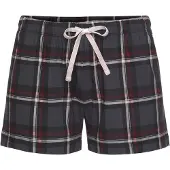 s.Oliver Calças de pijama antracite / borgonha / preto