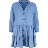 LASCANA Blusa azul ganga