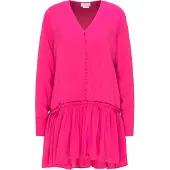 IZIA Vestido de verão fúcsia
