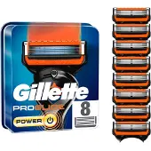 Gillette Fusion ProGlide Power (8 peças) - Cabeças de reposição