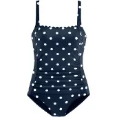 LASCANA Fato de banho navy / branco