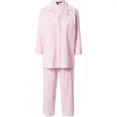Ralph Lauren Pijama rosa claro / branco