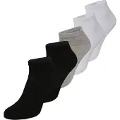 Urban Classics Meias cinzento / preto / branco