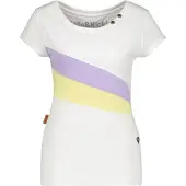 Alife & Kickin Camisa amarelo claro / lavanda / branco