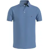 Tommy Hilfiger Camisa '1985 Slim Fit' navy / azul pastel / vermelho / branco
