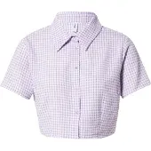 ONLY Blusa 'JADE' lavanda / roxo claro / branco