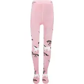 Ewers Collants castanho / rosa / branco