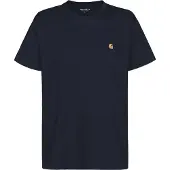 Carhartt WIP Camisa 'Chase' azul noturno / laranja