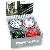 Basil Campainha De Bicicleta Big Polkadot 80 Mm 4 Unidades