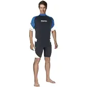 Mares Rash Guard Manga Curta Rash Guard Loose Fit