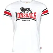 Lonsdale Camisa 'Hempriggs' vermelho / preto / branco