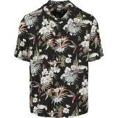 Urban Classics Camisa De Manga Curta Viscose Aop Resort