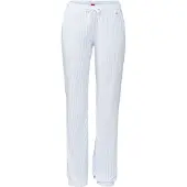 s.Oliver Calças de pijama azul claro / branco