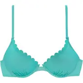 LASCANA Top de biquíni turquesa