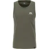 Alpha industries Camisa oliveira / branco